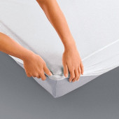 protège matelas imperméable forme drap housse lit tête et pieds relevables 2x80x200 cm