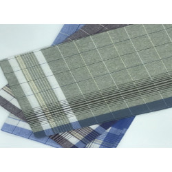 Mouchoirs de Travail Carreaux Bigarré 50x50cm Coton (Lot de 12)