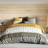 Housse de couette Léo 100% coton 220x240