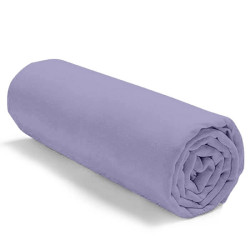 Drap housse uni 100% coton...