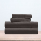 parure de draps nuit des vosges 4pièces anthracite