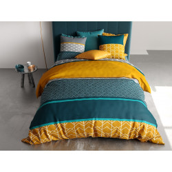 Housse de couette LUPIN 200x200 cm 100%Coton 57 fils/cm²